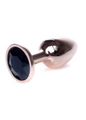 PLUG-JEWELLERY RED GOLD PLUG- BLACK
