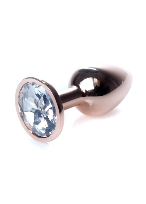 PLUG-JEWELLERY RED GOLD PLUG- CLEAR PLUG-JEWELLERY RED GOLD PLUG- CLEAR