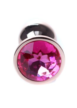 PLUG-JEWELLERY RED GOLD PLUG- PINK