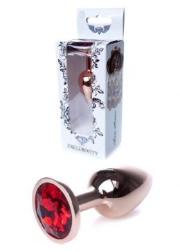 PLUG-JEWELLERY RED GOLD PLUG- RED