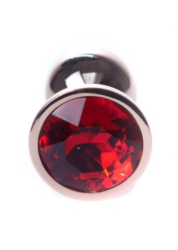 PLUG-JEWELLERY RED GOLD PLUG- RED