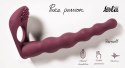 STRAP-ON PURE PASSION FARNELL WINE RED