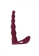 STRAP-ON PURE PASSION FARNELL WINE RED