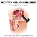 WIBRATOR-SILICONE MASSAGER USB 7 FUNCTION + PULSATOR / HEATING BLACK