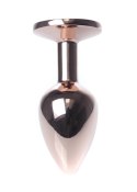 PLUG-JEWELLERY RED GOLD PLUG- DARK BLUE