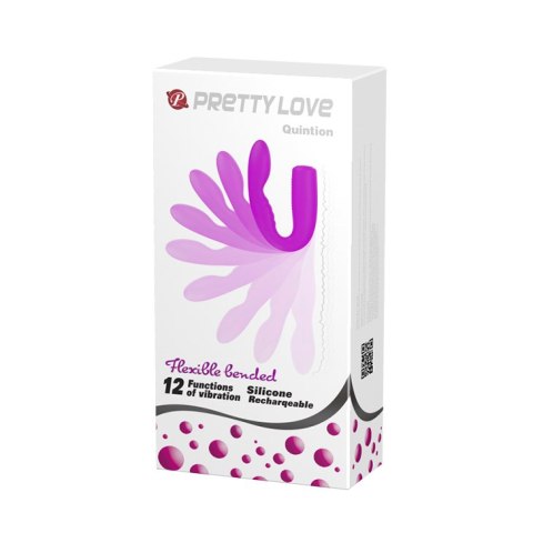 PRETTY LOVE - QUINTION USB 12 FUNCTIONS, FLEXIBLE PRETTY LOVE - QUINTION USB 12 FUNCTIONS, FLEXIBLE