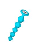 Anal bead with crystal Emotions Chummy Turquoise