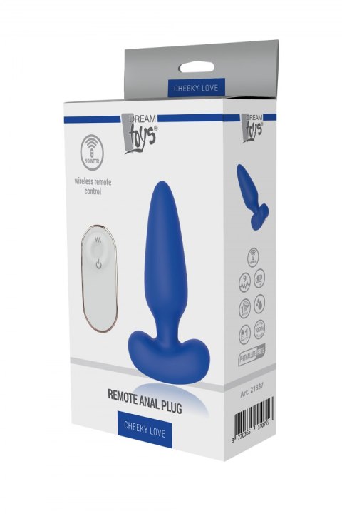 CHEEKY LOVE REMOTE ANAL PLUG CHEEKY LOVE REMOTE ANAL PLUG