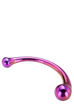 TRWAŁE EKSKLUZYWNE SZKLANE DILDO PENIS POCHWA ANAL GLAMOUR GLASS CURVED WAND