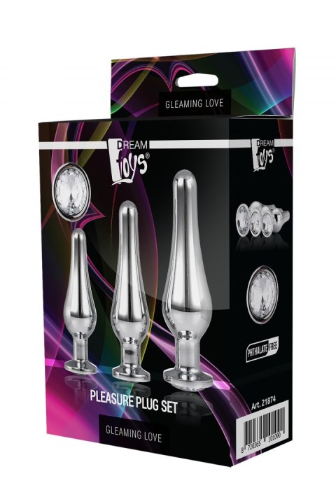 GLEAMING LOVE PLEASURE SET SILVER GLEAMING LOVE PLEASURE SET SILVER