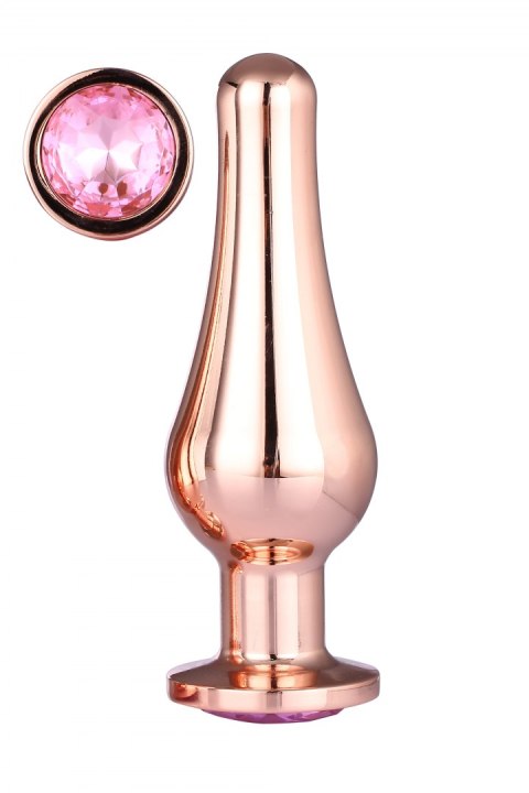 GLEAMING LOVE ROSE GOLD PLEASURE PLUG L GLEAMING LOVE ROSE GOLD PLEASURE PLUG L
