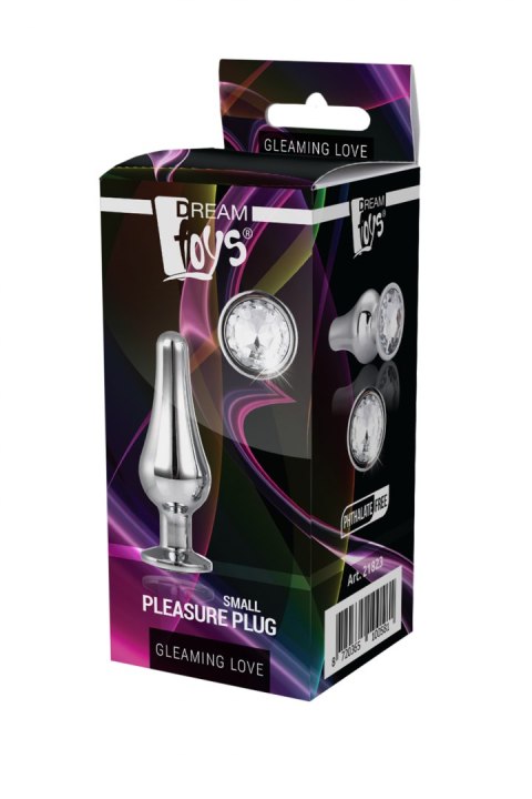 GLEAMING LOVE SILVER PLEASURE PLUG S GLEAMING LOVE SILVER PLEASURE PLUG S