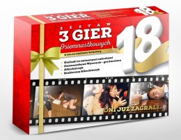 GRY-ZESTAW 3 GIER OSIEMNASTKOWY