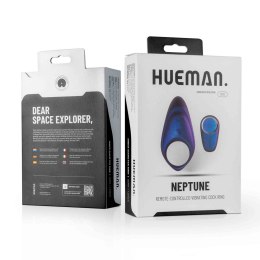 PIERŚCIEŃ EREKCYJNY SEX RING WIBRACJE STYMULATOR HUEMAN - NEPTUNE VIBRATING COCK RING