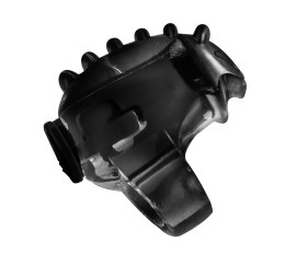 PIERŚCIEŃ EREKCYJNY SEX RING WIBRACJE STYMULATOR VIBRATING SLEEVE FOR FINGER CHILLAX BLACK
