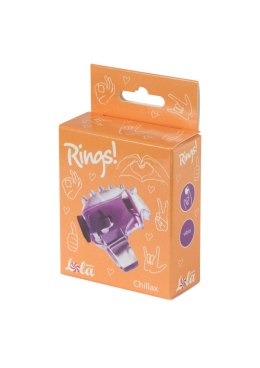 Vibrating sleeve for finger Chillax Purple