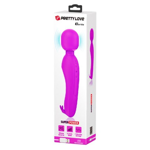 PRETTY LOVE - CURTIS FIOLETOWY 7 VIBRATION USB PRETTY LOVE - CURTIS FIOLETOWY 7 VIBRATION USB