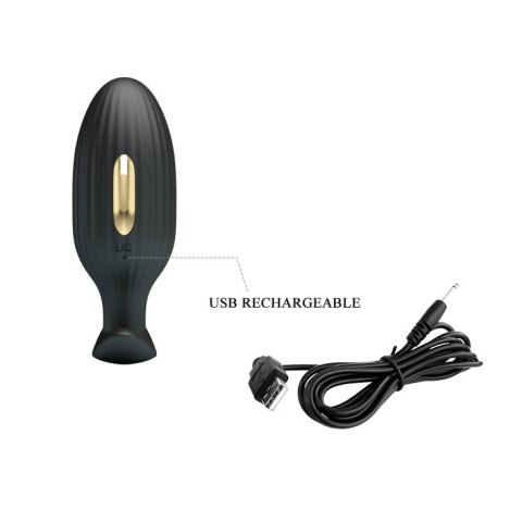 PRETTY LOVE - JEFFERSON 12 FUNCTIONS USB BLACK PRETTY LOVE - JEFFERSON 12 FUNCTIONS USB BLACK