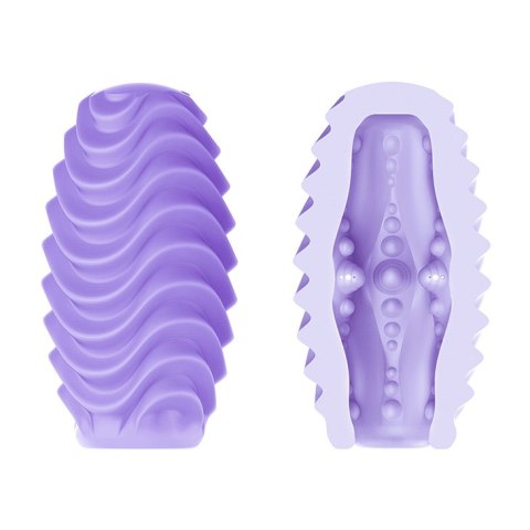 PRETTY LOVE - Romantic double sided egg PURPLE PRETTY LOVE - Romantic double sided egg PURPLE