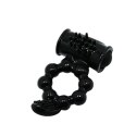 PIERŚCIEŃ EREKCYJNY SEX RING WIBRACJE STYMULATOR PRETTY LOVE - Sweet Ring Black