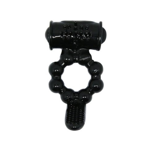 PIERŚCIEŃ EREKCYJNY SEX RING WIBRACJE STYMULATOR PRETTY LOVE - Sweet Ring Black PIERŚCIEŃ EREKCYJNY SEX RING WIBRACJE STYMULATOR PRETTY LOVE - Sweet Ring Black