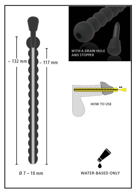 Penislug Piss Play Plug 10mm Penislug Piss Play Plug 10mm