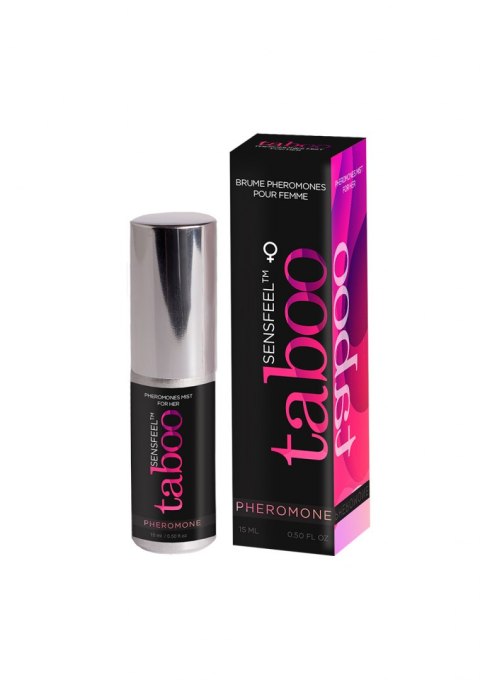 PERFUMY - TABOO PHEROMONES FOR HER 15 ML PERFUMY - TABOO PHEROMONES FOR HER 15 ML