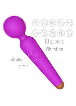 WIBRATOR STYMULATOR MASAŻER MOCNY SILNY 10 FUNKCJI