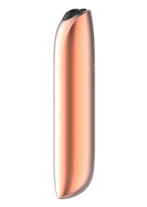 STYMULATOR-RECHARGEABLE POWERFUL BULLET VIBRATOR USB 20 FUNCTIONS - GOLD STYMULATOR-RECHARGEABLE POWERFUL BULLET VIBRATOR USB 20 FUNCTIONS - GOLD