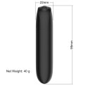 STYMULATOR-RECHARGEABLE POWERFUL BULLET VIBRATOR USB 20 FUNCTIONS - MATT BLACK
