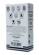 STYMULATOR-RECHARGEABLE SILICONE TOUCH VIBRATOR USB 10 FUNCTIONS - BLACK