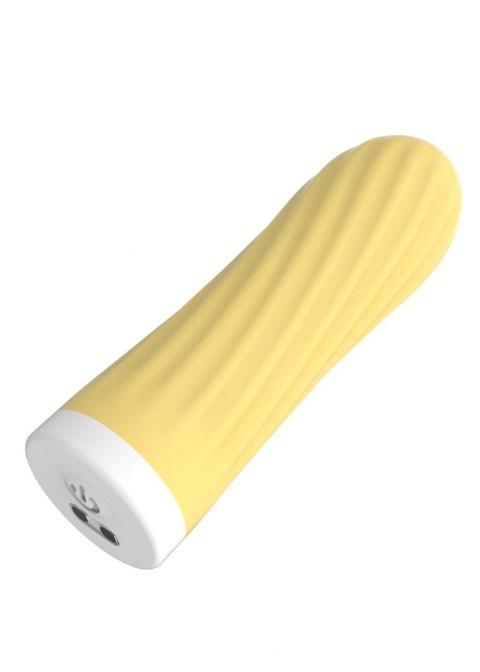 STYMULATOR-RECHARGEABLE SILICONE TOUCH VIBRATOR USB 10 FUNCTIONS - YELLOW STYMULATOR-RECHARGEABLE SILICONE TOUCH VIBRATOR USB 10 FUNCTIONS - YELLOW