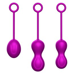 KULKI GEJSZY TRENING MIĘŚNI KEGLA KORALIKI JAJKA KULKI-KEGEL BALLS - SET