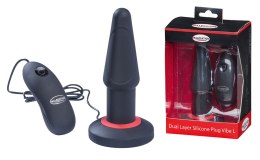 MALESATION DUAL LAYER SILICONE PLUG VIBE L