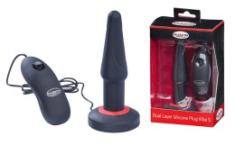 MALESATION DUAL LAYER SILICONE PLUG VIBE S
