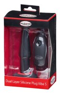MALESATION DUAL LAYER SILICONE PLUG VIBE S