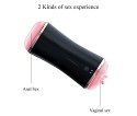 MASTURBATOR-VIBRATING MASTURBATION CUP USB 10 FUNCTION + INTERACTIVE FUNCTION / DOUBLE ENDS