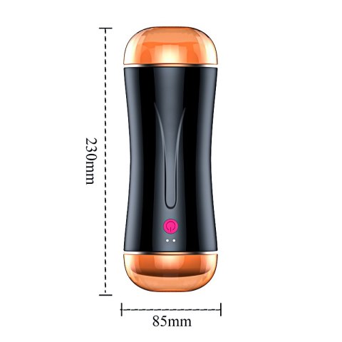 MASTURBATOR-VIBRATING MASTURBATION CUP USB 10 FUNCTION + INTERACTIVE FUNCTION / DOUBLE ENDS MASTURBATOR-VIBRATING MASTURBATION CUP USB 10 FUNCTION + INTERACTIVE FUNCTION / DOUBLE ENDS