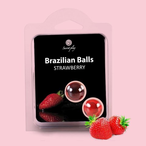 LUBRYKANT SET 2 BRAZILIAN BALLS STRAWBERRY LUBRYKANT SET 2 BRAZILIAN BALLS STRAWBERRY