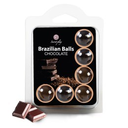 LUBRYKANT SET 6 BRAZILIAN BALLS CHOCOLATE