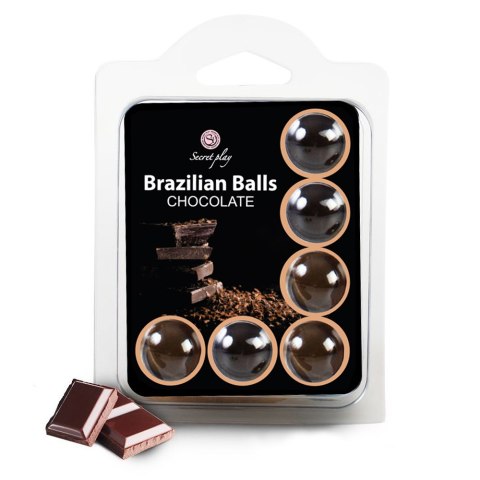 LUBRYKANT SET 6 BRAZILIAN BALLS CHOCOLATE LUBRYKANT SET 6 BRAZILIAN BALLS CHOCOLATE