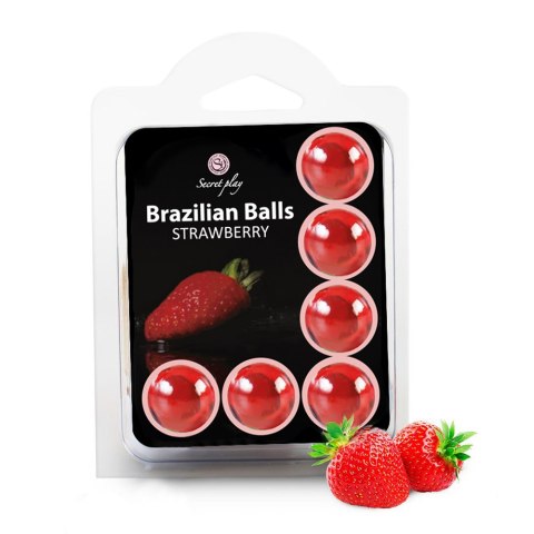 LUBRYKANT SET 6 BRAZILIAN BALLS STRAWBERRY LUBRYKANT SET 6 BRAZILIAN BALLS STRAWBERRY