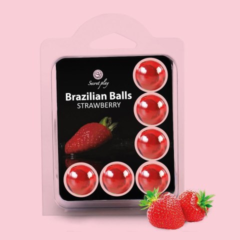 LUBRYKANT SET 6 BRAZILIAN BALLS STRAWBERRY LUBRYKANT SET 6 BRAZILIAN BALLS STRAWBERRY
