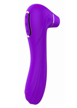 STYMULATOR-ELECTRIC SUCKING MASSAGER 1.0 USB PURPLE 10 SUCKING / 10 VIBRATION