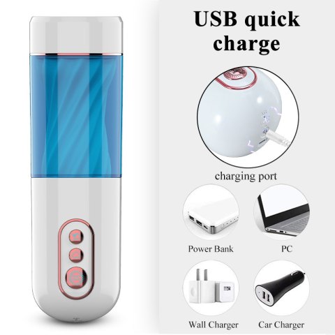 MASTURBATOR-VIBRATION 7, 7 SUCKING MODES, HAND MASTURBATOR-VIBRATION 7, 7 SUCKING MODES, HAND