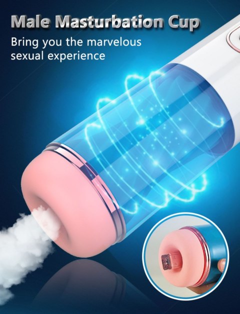 MASTURBATOR-VIBRATION 7, 7 SUCKING MODES, HAND MASTURBATOR-VIBRATION 7, 7 SUCKING MODES, HAND