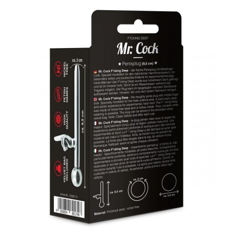 DILATOR Mr. Cock Extreme Line Deep Penisplug DILATOR Mr. Cock Extreme Line Deep Penisplug
