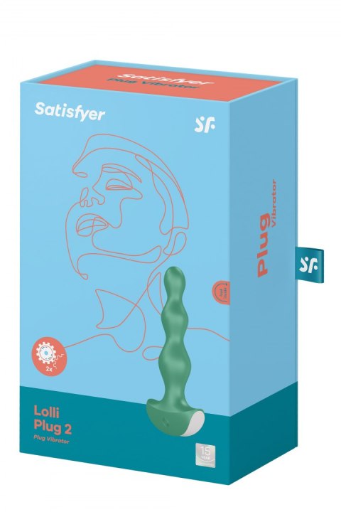 Plug - Vibrator Lolli Plug 2 Green Plug - Vibrator Lolli Plug 2 Green