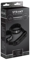 STEAMY SHADES CONTROL CUFFS WITH BAG HANDLE