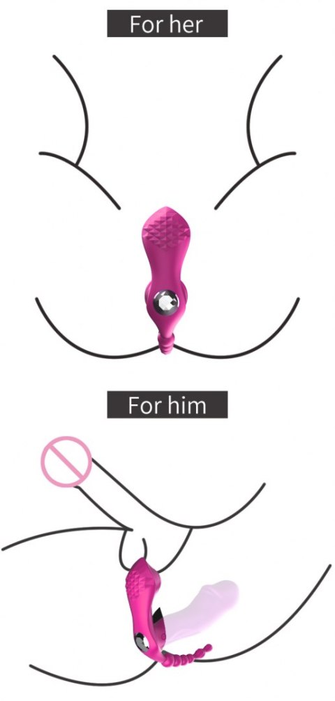 STYMULATOR-SILICONE PANTY VIBRATOR USB, 7 VIBRATIONS, HEATING, 7 FREQUENCY OF SUCKING STYMULATOR-SILICONE PANTY VIBRATOR USB, 7 VIBRATIONS, HEATING, 7 FREQUENCY OF SUCKING